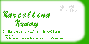 marcellina nanay business card